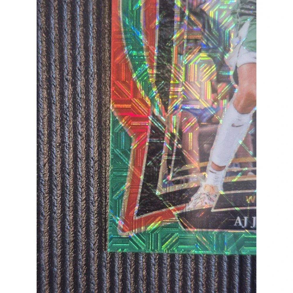 2024-25 Panini Select AJ Johnson #67 Concourse Green Mojo Prizm (RC)
